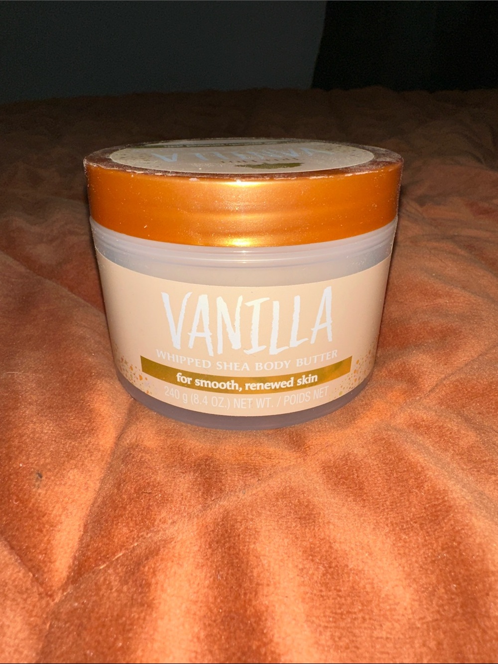 Vanilla Whipped Shea Body Butter - Vanilla (Orange, Cream)
